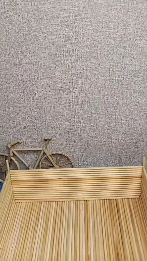 一次性筷子制作的玲瓏寶塔 匠心制作 手工制作 手工藝品 動(dòng)手能力 近我者富