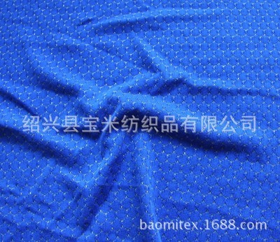 【紹興廠家供應粗針金絲移圈提花針織布 提花粗針時裝針織布(圖)】價格,廠家,圖片,針織面料,紹興縣寶米紡織品-